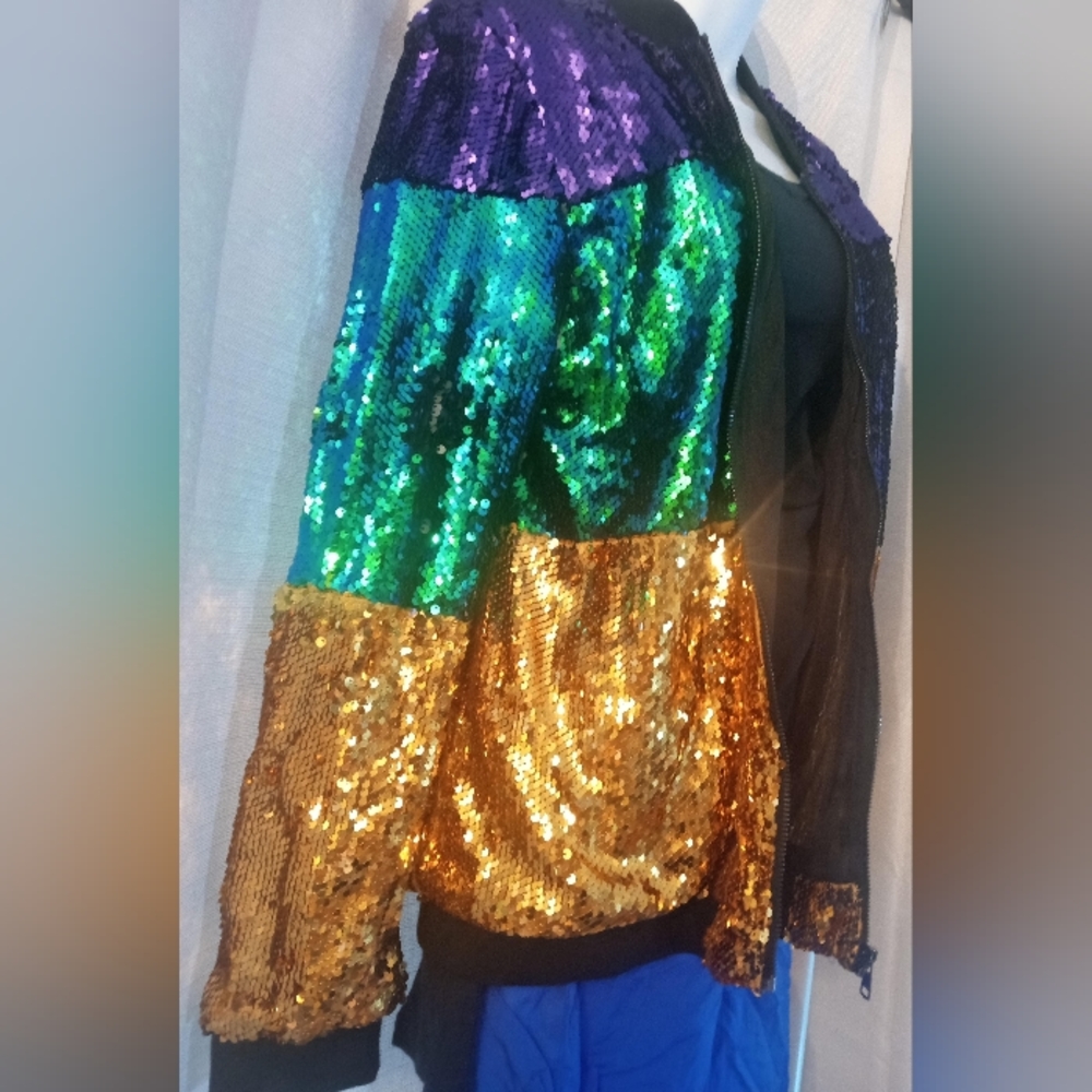 😲 Sequins Jacket - Picture 3 of 14